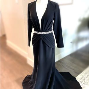 Jovani size 4 with custom belt